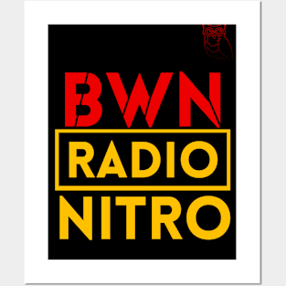 Bwn Radio Nitro Design Posters and Art